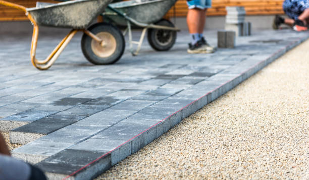 Cobblestone Driveway Installation in Lone Grove, OK